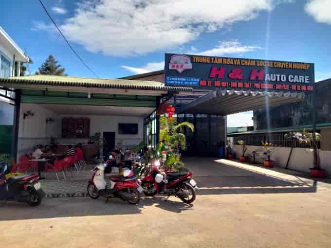 coffee shop, car wash